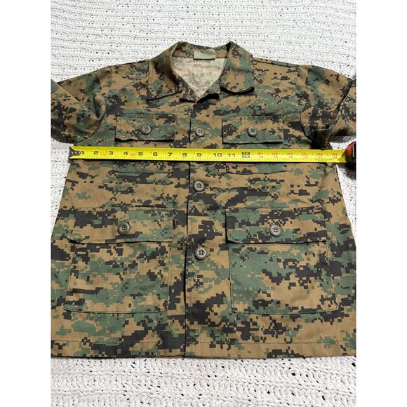 Rothco BDU Shirt Camo Military Jacket Kids Unisex Large 1128-0-654 Green Brown - Picture 4 of 7